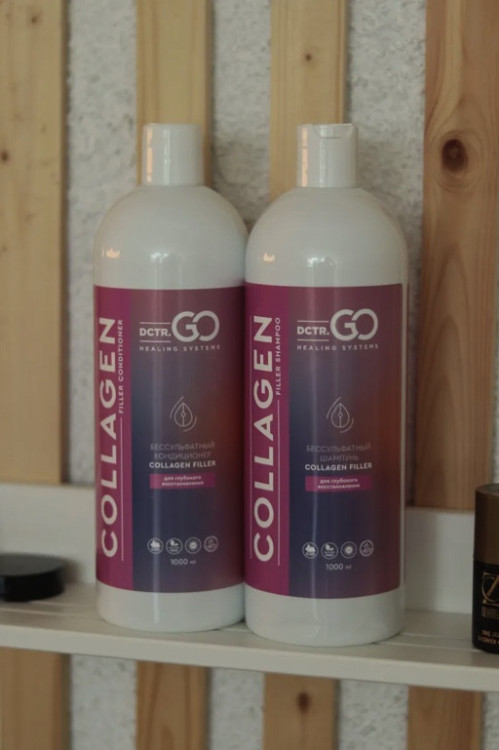Dctr.Go. Набор для волос шампунь и кондиционер с коллагеном 1000 мл+1000 мл в Иваново