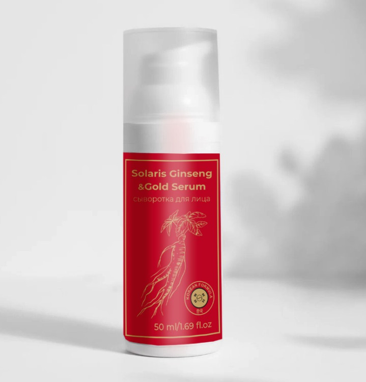 Сыворотка  для лица с корейским женьшенем и золотом 50 мл в Иваново