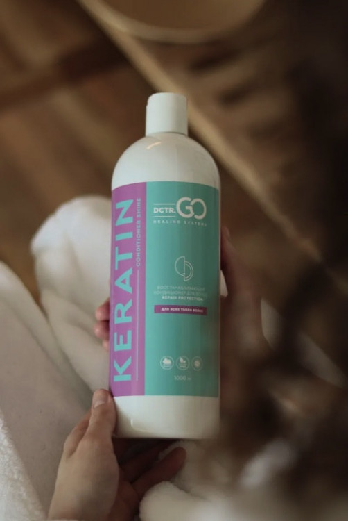 Dctr.Go. Увлажняющий кондиционер бальзам с кератином для волос 1000 мл в Иваново